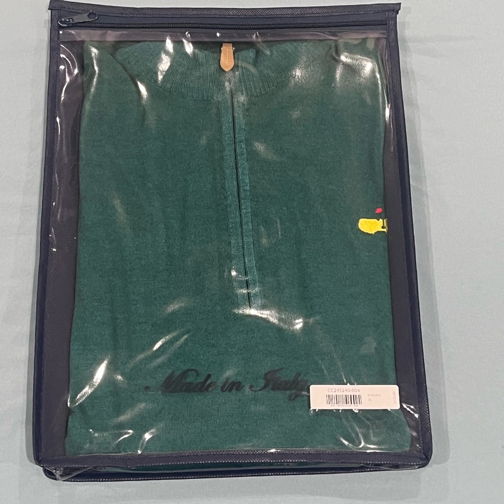 AUTHENTIC MASTERS TOURNAMENT Classic Green Sweater Vest